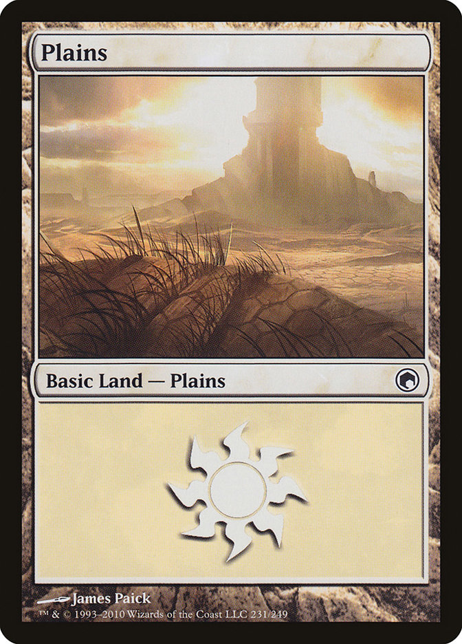 Plains (231) [Scars of Mirrodin] MTG Single Magic: The Gathering    | Red Claw Gaming