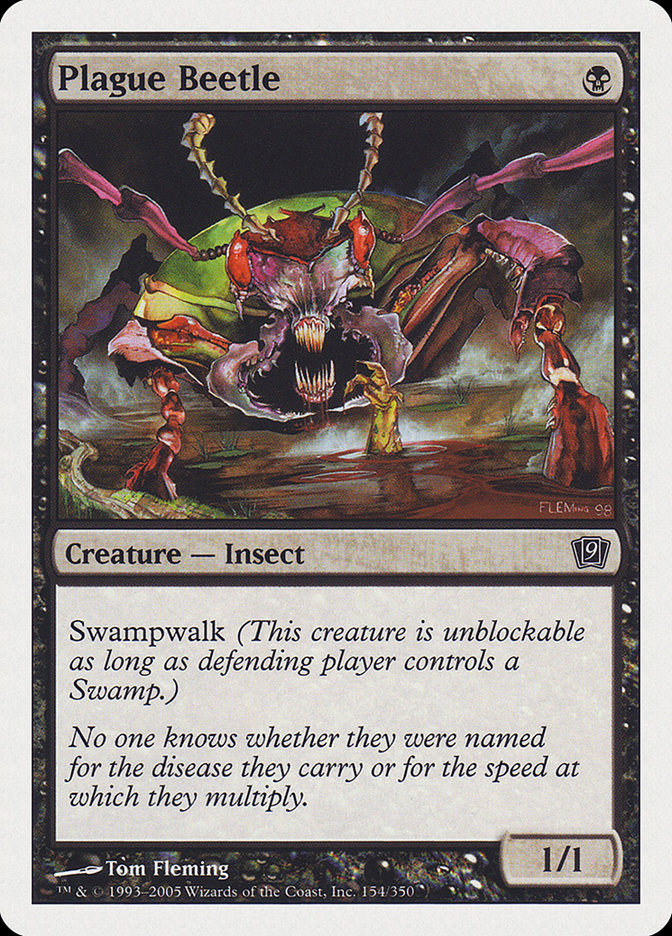 Plague Beetle [Ninth Edition] MTG Single Magic: The Gathering    | Red Claw Gaming