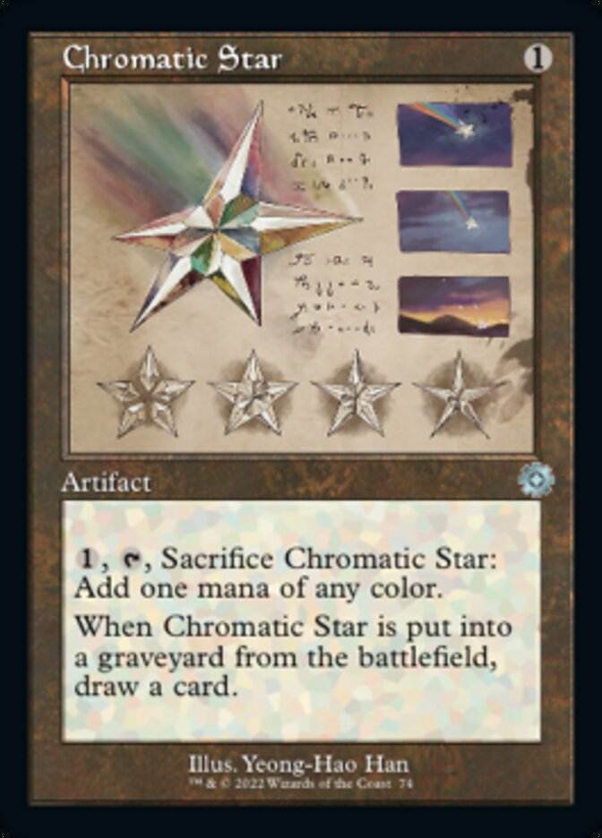 Chromatic Star (Retro Schematic) [The Brothers' War Retro Artifacts] MTG Single Magic: The Gathering    | Red Claw Gaming