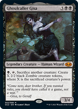 Ghoulcaller Gisa [Commander Collection: Black] MTG Single Magic: The Gathering    | Red Claw Gaming