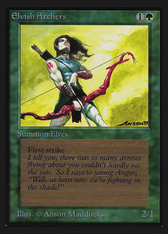 Elvish Archers [International Collectors' Edition] MTG Single Magic: The Gathering    | Red Claw Gaming