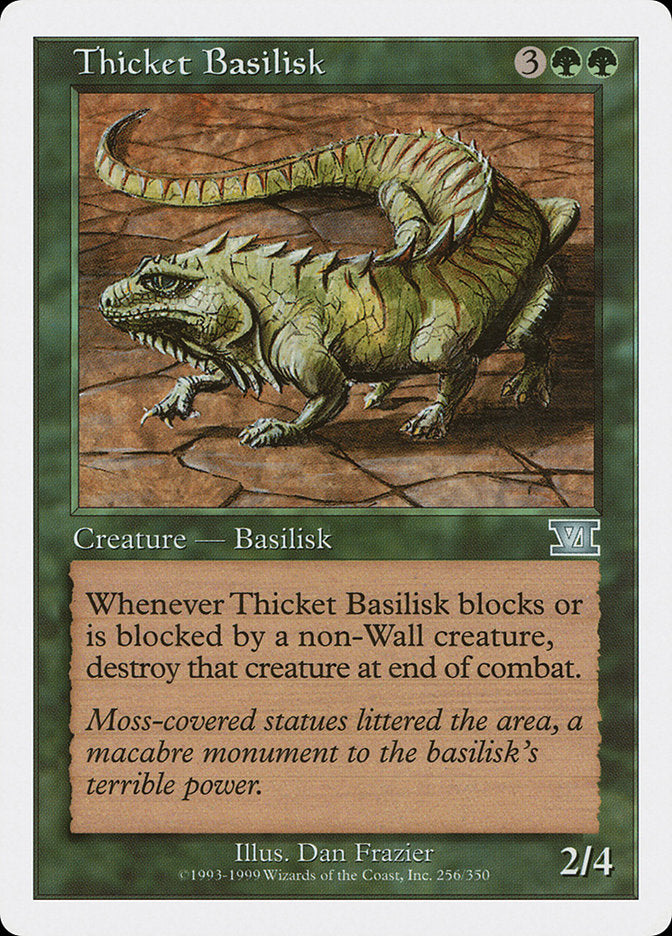 Thicket Basilisk [Classic Sixth Edition] MTG Single Magic: The Gathering    | Red Claw Gaming