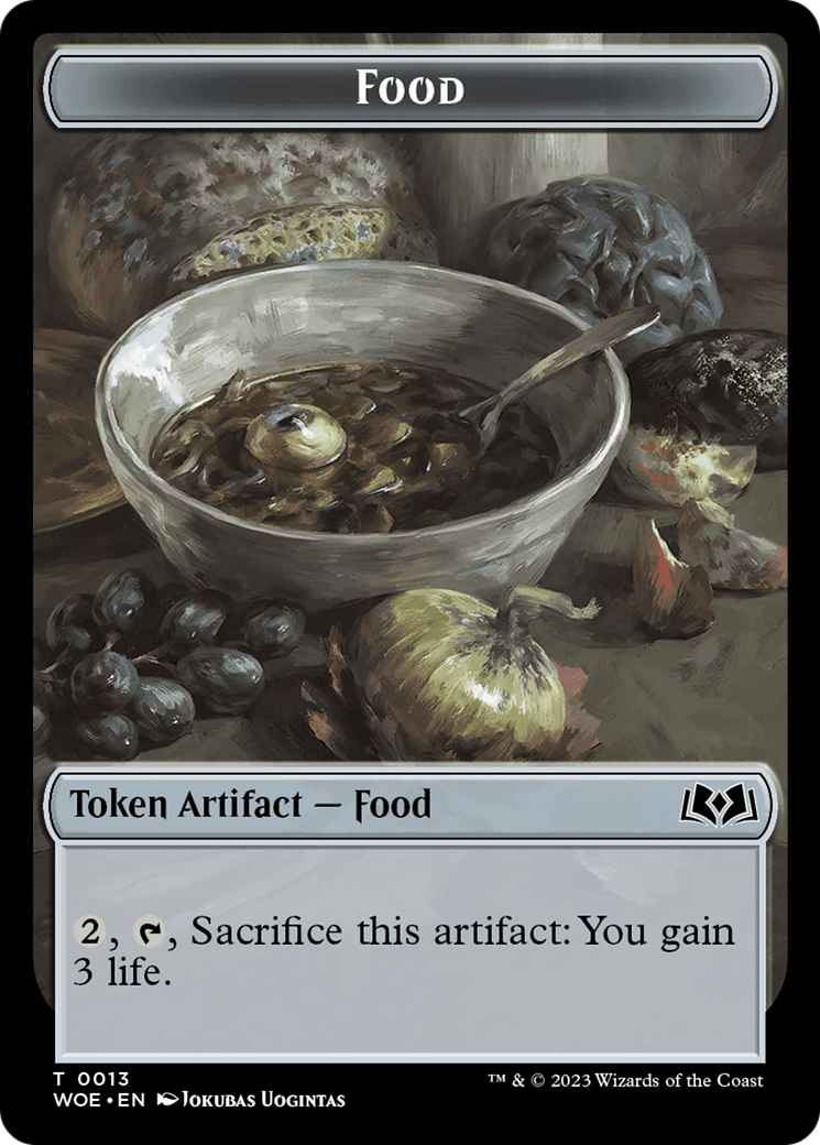 Food (0013) Token [Wilds of Eldraine Tokens] MTG Single Magic: The Gathering    | Red Claw Gaming