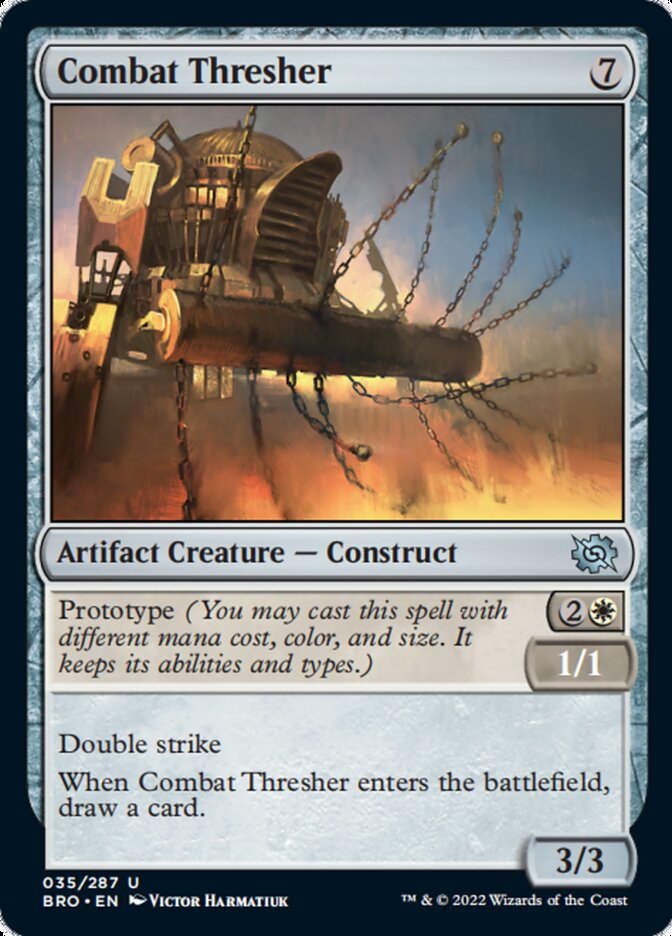 Combat Thresher [The Brothers' War] MTG Single Magic: The Gathering    | Red Claw Gaming