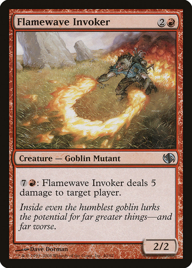 Flamewave Invoker [Duel Decks: Jace vs. Chandra] MTG Single Magic: The Gathering    | Red Claw Gaming