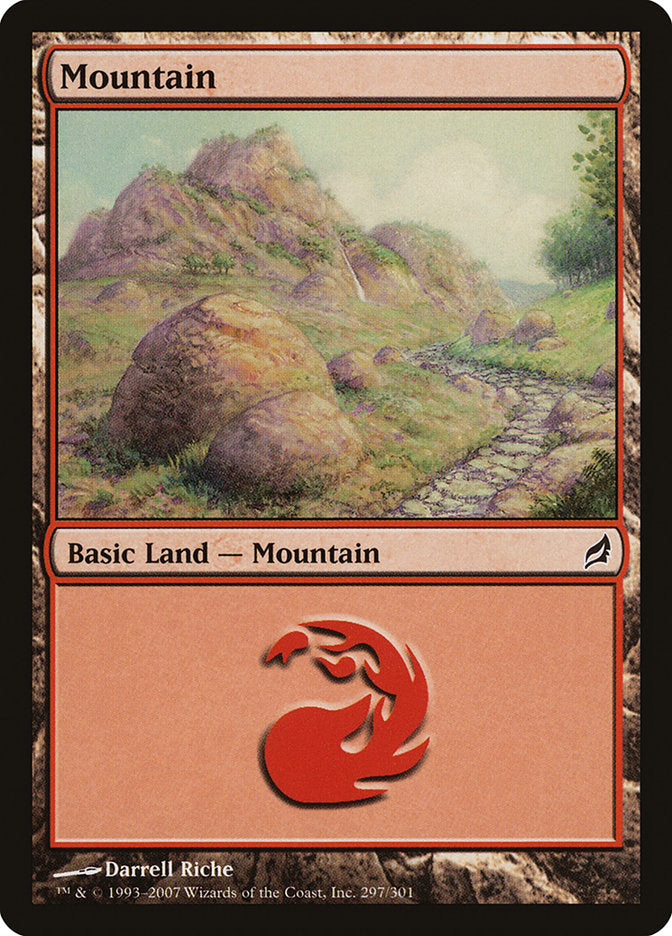 Mountain (297) [Lorwyn] MTG Single Magic: The Gathering    | Red Claw Gaming