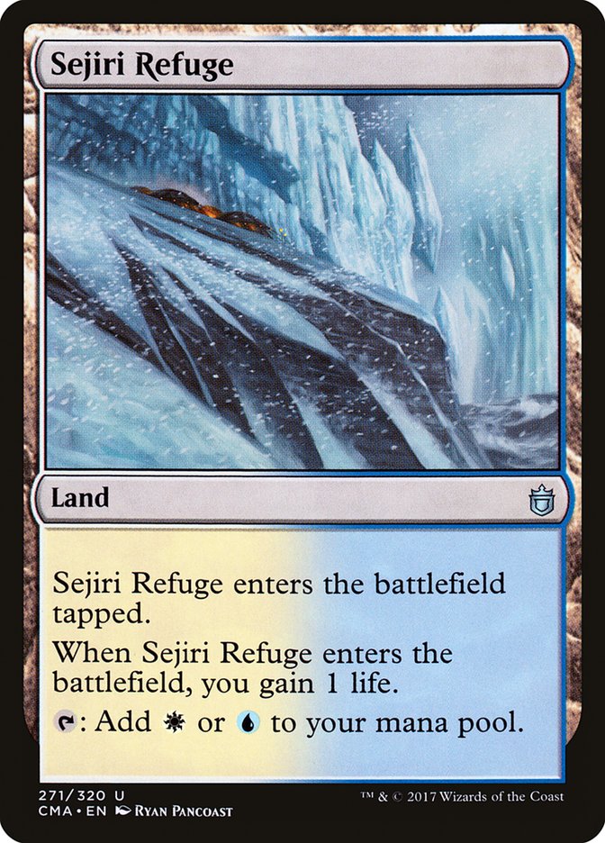 Sejiri Refuge [Commander Anthology] MTG Single Magic: The Gathering    | Red Claw Gaming