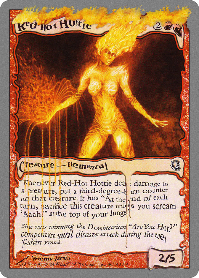 Red-Hot Hottie [Unhinged] MTG Single Magic: The Gathering    | Red Claw Gaming