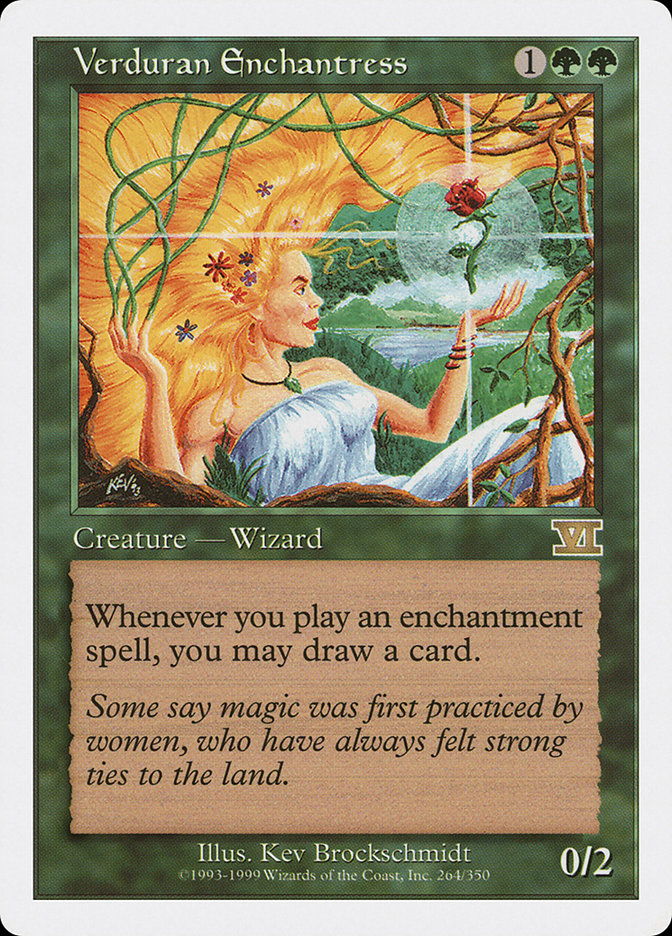 Verduran Enchantress [Classic Sixth Edition] MTG Single Magic: The Gathering    | Red Claw Gaming