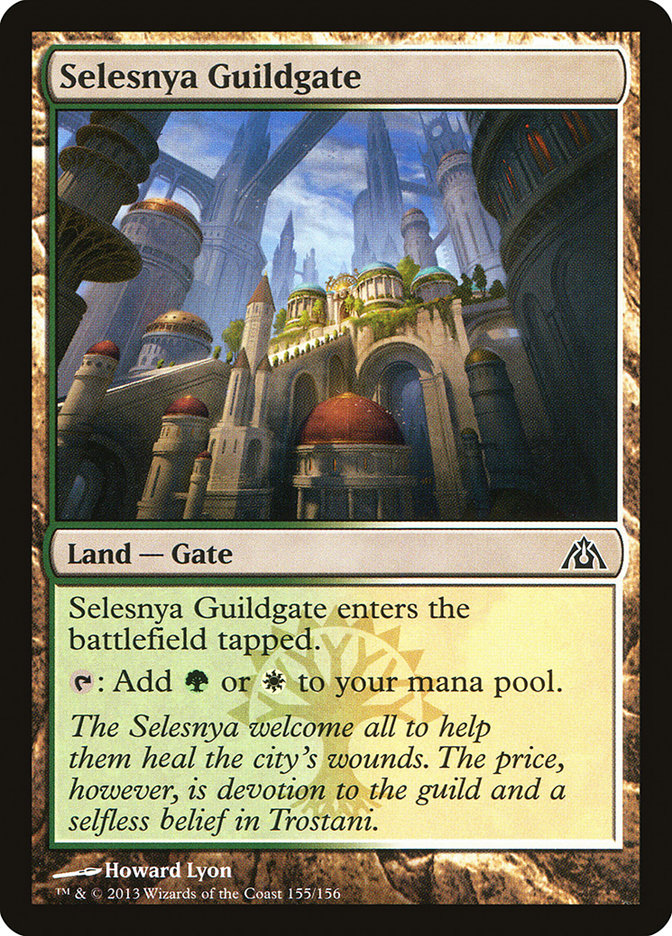 Selesnya Guildgate [Dragon's Maze] MTG Single Magic: The Gathering    | Red Claw Gaming