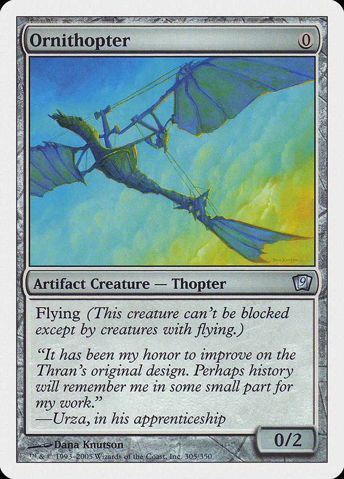 Ornithopter [Ninth Edition] MTG Single Magic: The Gathering    | Red Claw Gaming