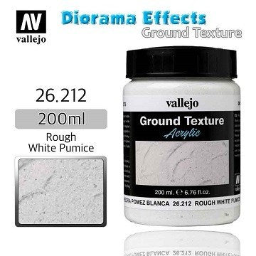 Vallejo Acrylic Rough Grey Pumice Paste Medium : 200ml