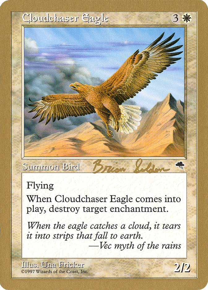 Cloudchaser Eagle (Brian Selden) [World Championship Decks 1998] MTG Single Magic: The Gathering    | Red Claw Gaming