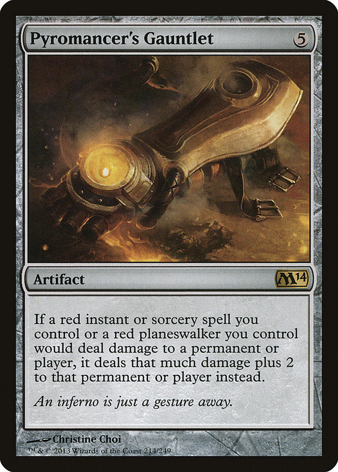 Pyromancer's Gauntlet [Magic 2014] MTG Single Magic: The Gathering    | Red Claw Gaming