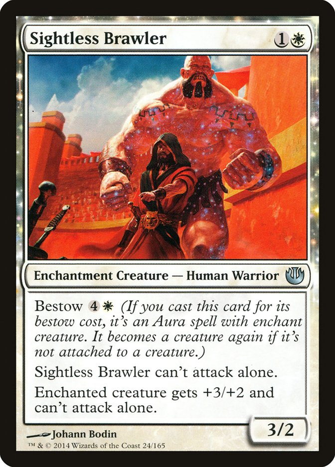 Sightless Brawler [Journey into Nyx] MTG Single Magic: The Gathering    | Red Claw Gaming