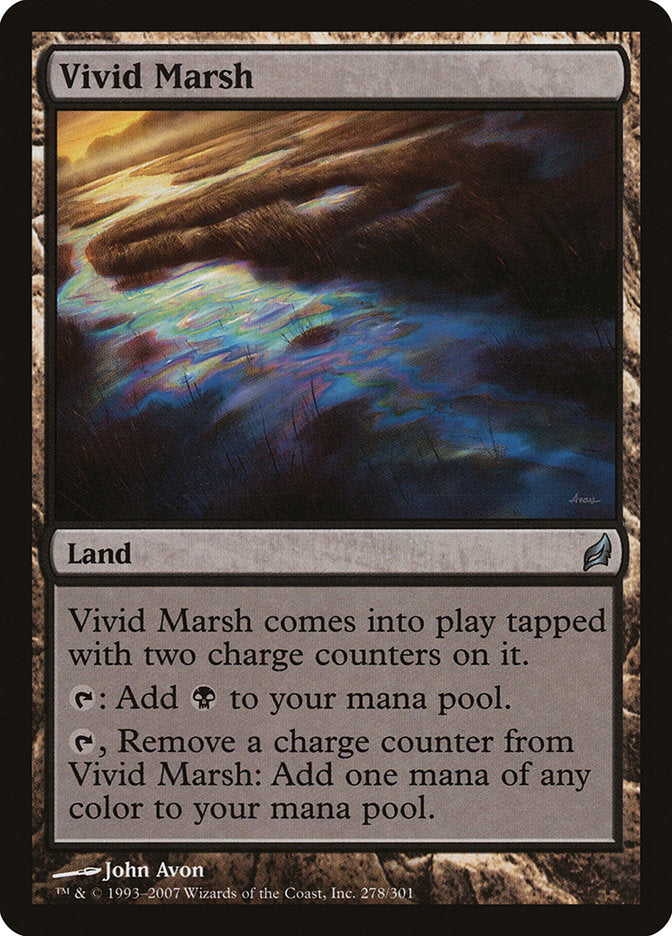 Vivid Marsh [Lorwyn] MTG Single Magic: The Gathering    | Red Claw Gaming