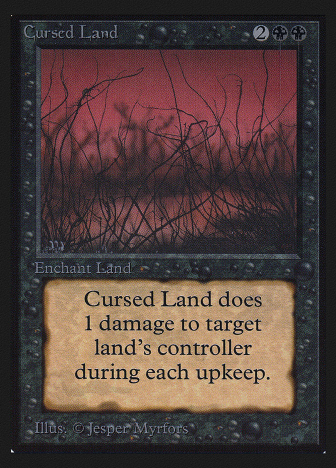 Cursed Land [Collectors' Edition] MTG Single Magic: The Gathering    | Red Claw Gaming