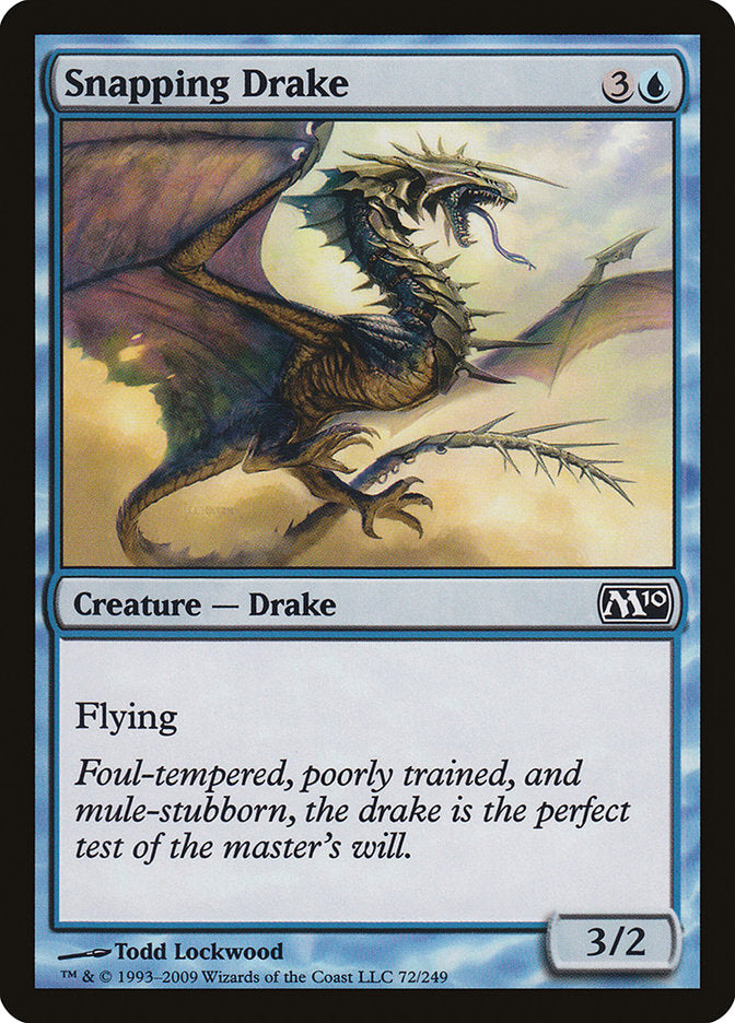 Snapping Drake [Magic 2010] MTG Single Magic: The Gathering    | Red Claw Gaming