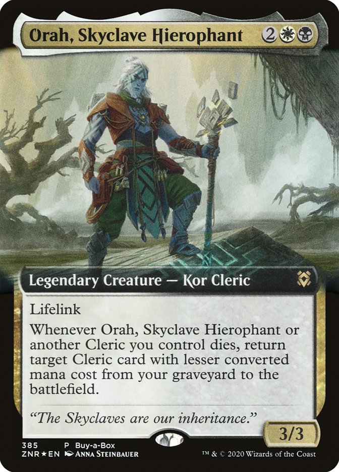 Orah, Skyclave Hierophant (Buy-A-Box) [Zendikar Rising] MTG Single Magic: The Gathering    | Red Claw Gaming