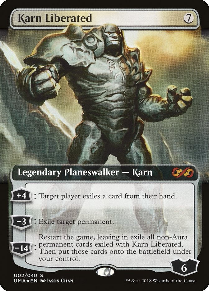 Karn Liberated (Topper) [Ultimate Masters Box Topper] MTG Single Magic: The Gathering    | Red Claw Gaming