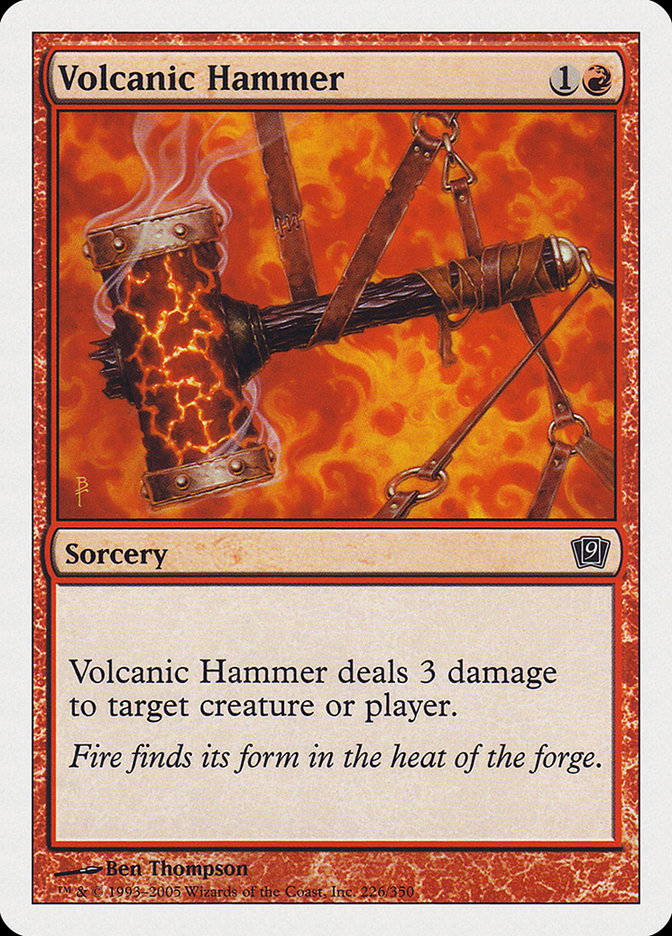 Volcanic Hammer [Ninth Edition] MTG Single Magic: The Gathering    | Red Claw Gaming