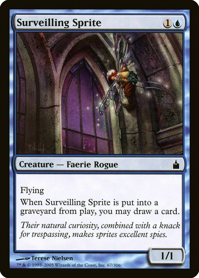 Surveilling Sprite [Ravnica: City of Guilds] MTG Single Magic: The Gathering    | Red Claw Gaming