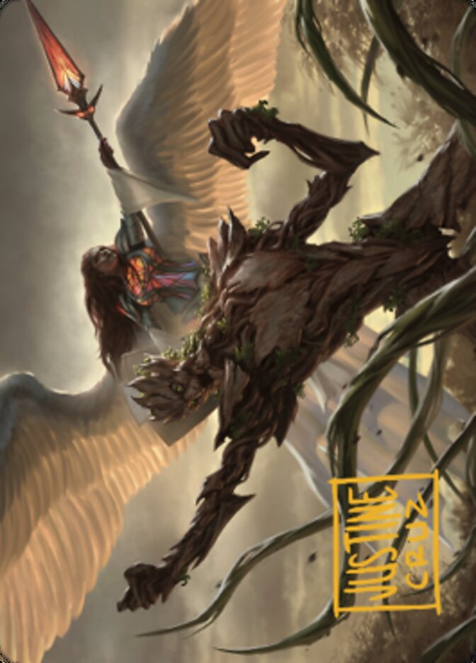 Strength of the Coalition Art Card (Gold-Stamped Signature) [Dominaria United Art Series] MTG Single Magic: The Gathering    | Red Claw Gaming