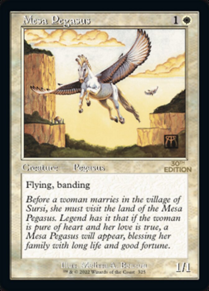 Mesa Pegasus (Retro) [30th Anniversary Edition] MTG Single Magic: The Gathering    | Red Claw Gaming