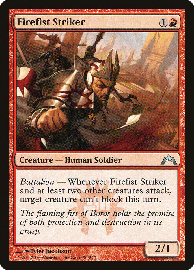 Firefist Striker [Gatecrash] MTG Single Magic: The Gathering    | Red Claw Gaming