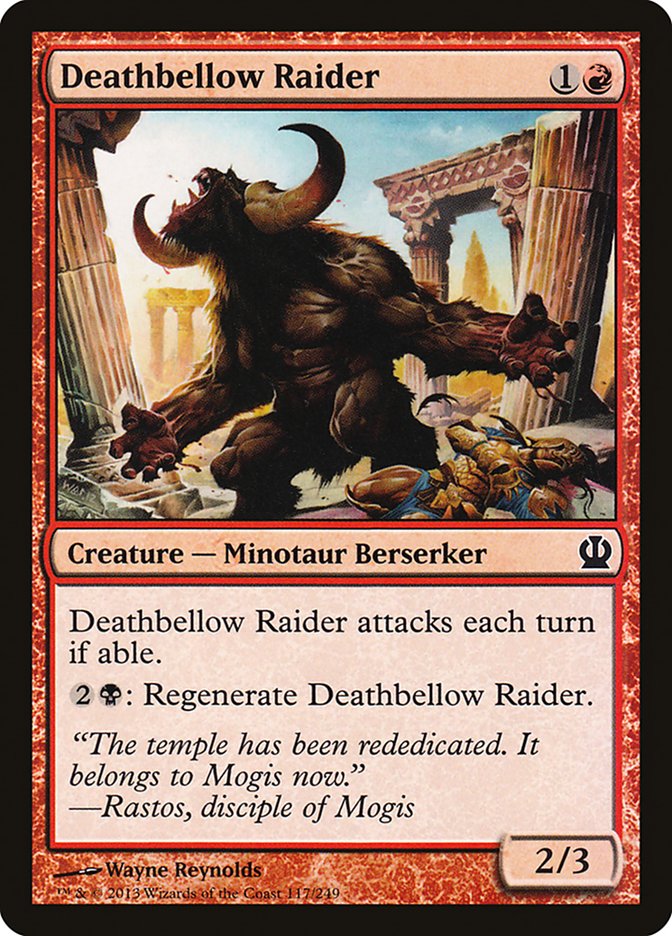 Deathbellow Raider [Theros] MTG Single Magic: The Gathering    | Red Claw Gaming