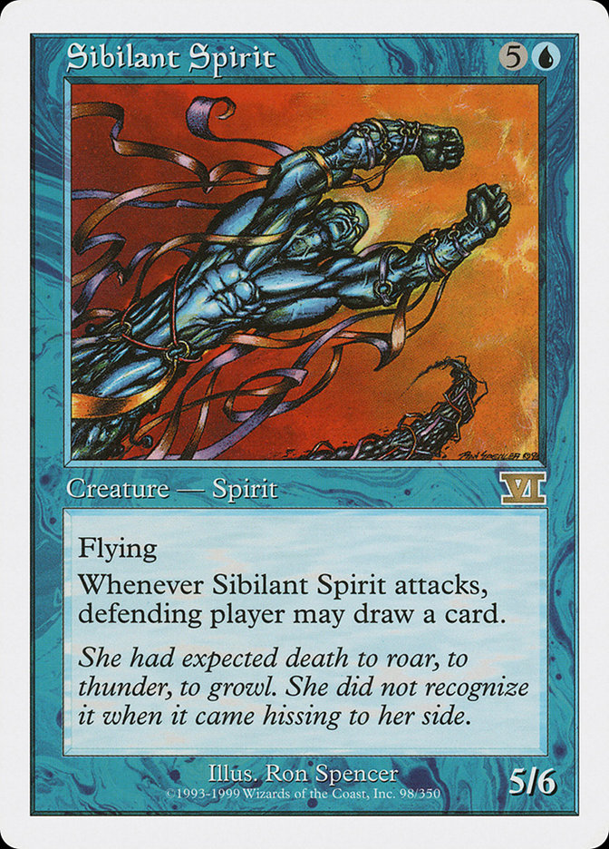 Sibilant Spirit [Classic Sixth Edition] MTG Single Magic: The Gathering    | Red Claw Gaming