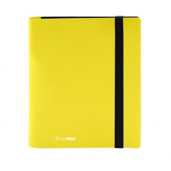 4-Pocket PRO-Binder Album Ultra Pro Lemon Yellow   | Red Claw Gaming