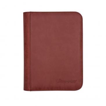 Suede Collection Zippered 4-Pocket Premium PRO-Binder Album Ultra Pro Sapphire   | Red Claw Gaming