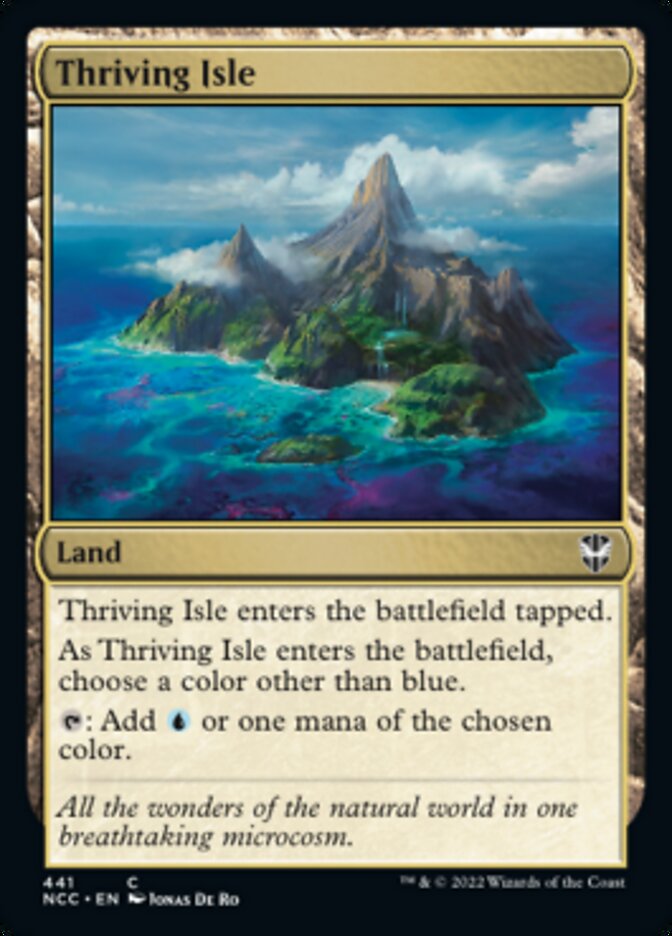 Thriving Isle [Streets of New Capenna Commander] MTG Single Magic: The Gathering    | Red Claw Gaming