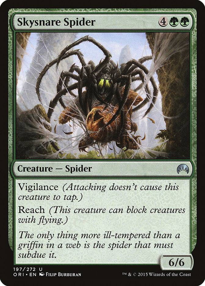 Skysnare Spider [Magic Origins] MTG Single Magic: The Gathering    | Red Claw Gaming