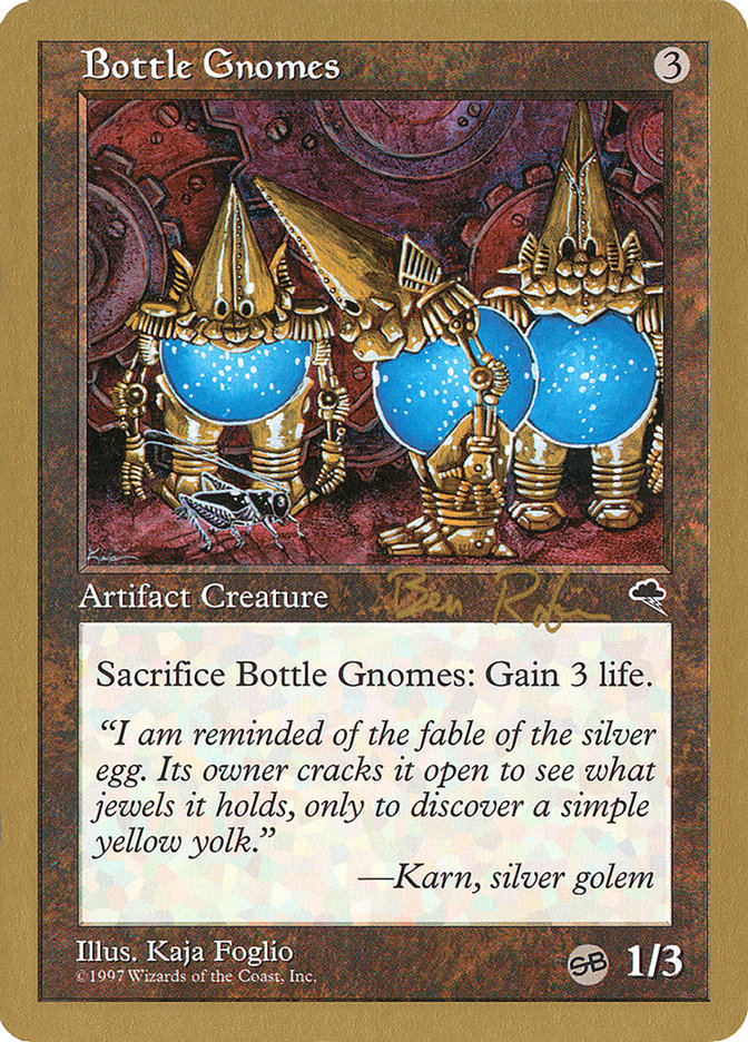 Bottle Gnomes (Ben Rubin) [World Championship Decks 1998] MTG Single Magic: The Gathering    | Red Claw Gaming