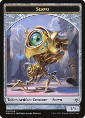 Servo // Dragon Double-Sided Token [Challenger Decks 2020 Tokens] MTG Single Magic: The Gathering    | Red Claw Gaming