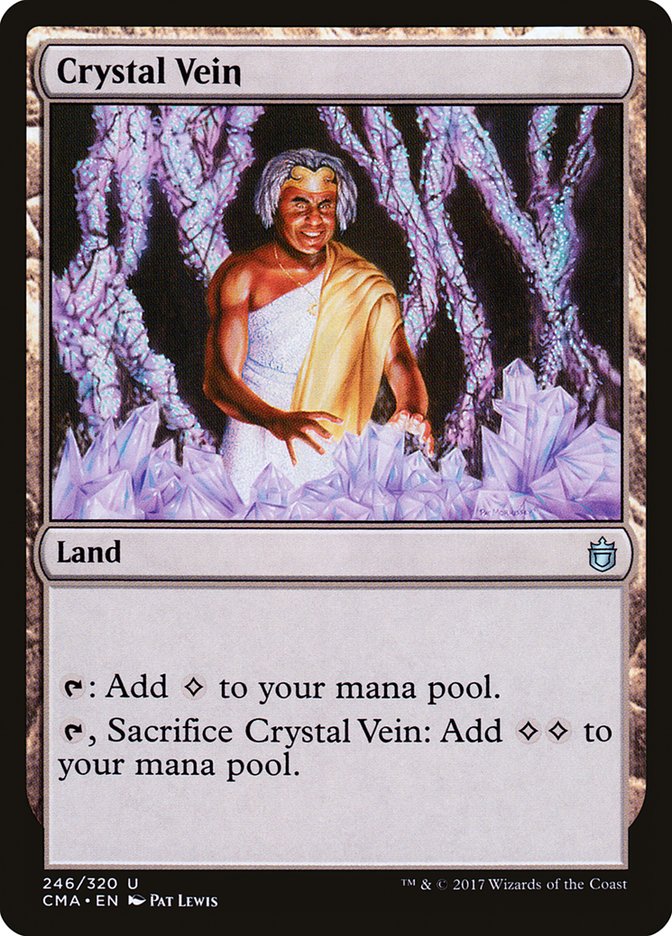 Crystal Vein [Commander Anthology] MTG Single Magic: The Gathering    | Red Claw Gaming