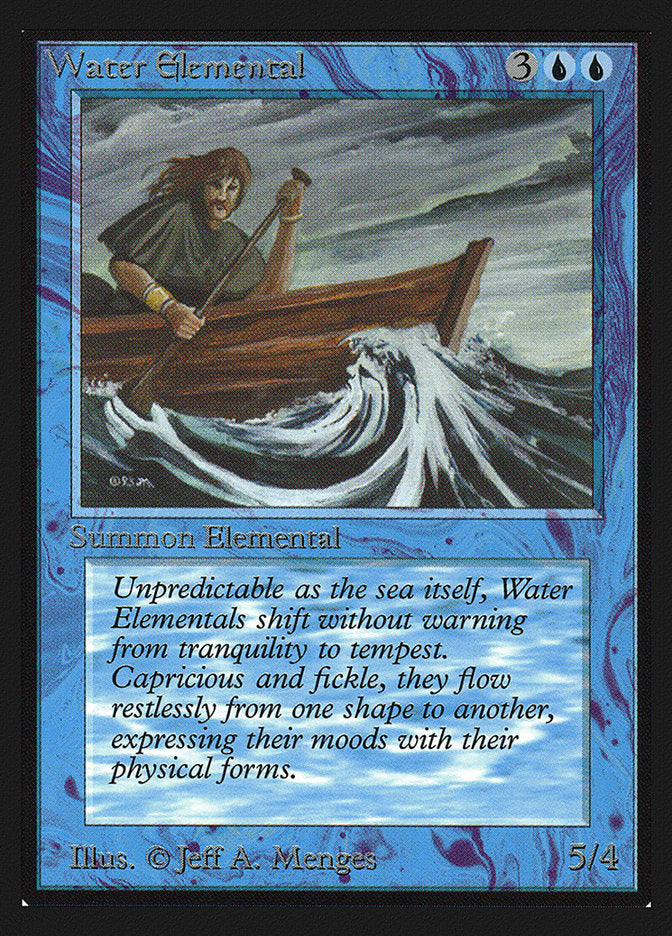 Water Elemental [International Collectors' Edition] MTG Single Magic: The Gathering    | Red Claw Gaming
