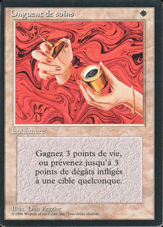 Healing Salve [Foreign Black Border] MTG Single Magic: The Gathering    | Red Claw Gaming