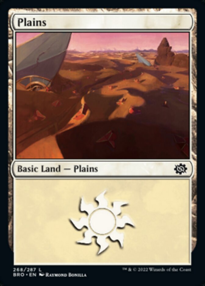 Plains (268) [The Brothers' War] MTG Single Magic: The Gathering    | Red Claw Gaming