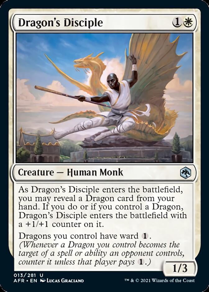 Dragon's Disciple [Dungeons & Dragons: Adventures in the Forgotten Realms] MTG Single Magic: The Gathering    | Red Claw Gaming