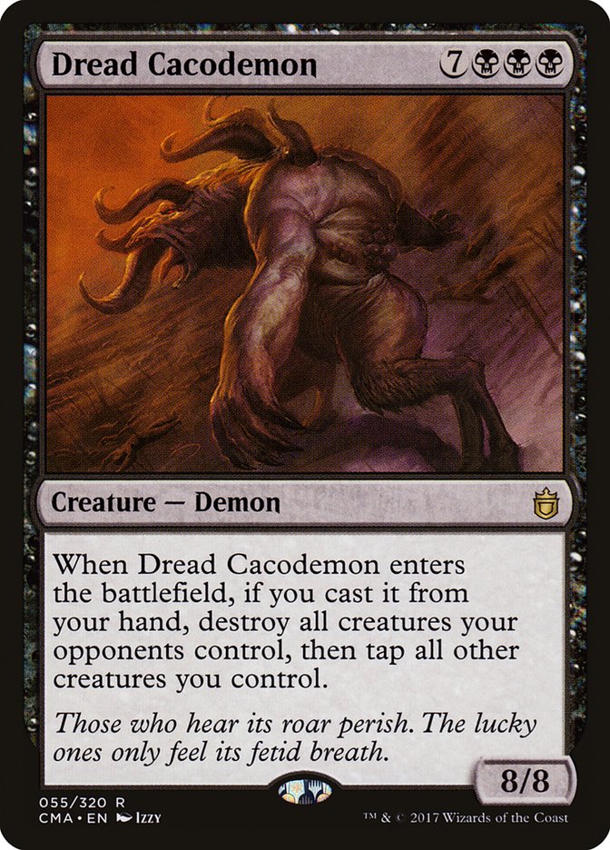 Dread Cacodemon [Commander Anthology] MTG Single Magic: The Gathering    | Red Claw Gaming