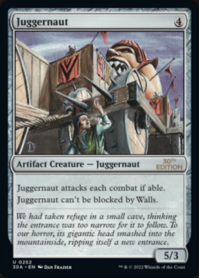 Juggernaut [30th Anniversary Edition] MTG Single Magic: The Gathering    | Red Claw Gaming