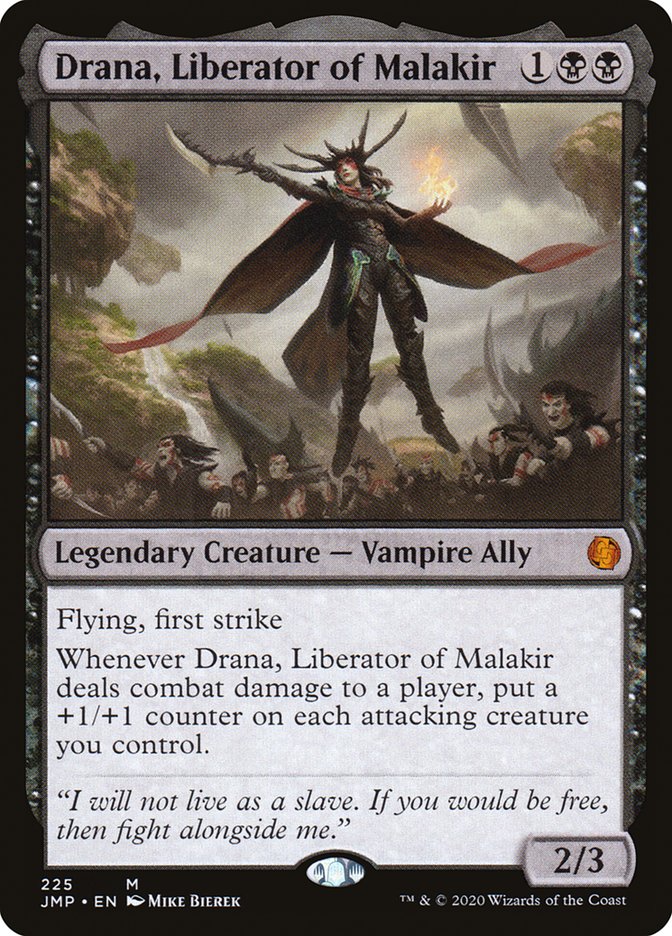 Drana, Liberator of Malakir [Jumpstart] MTG Single Magic: The Gathering    | Red Claw Gaming