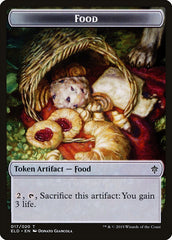 Giant // Food (17) Double-Sided Token [Throne of Eldraine Tokens] MTG Single Magic: The Gathering    | Red Claw Gaming