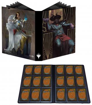 Streets of New Capenna 9-Pocket PRO-Binder featuring Ob Nixilis and Elspeth for Magic: The Gathering Deck Protectors Ultra Pro    | Red Claw Gaming