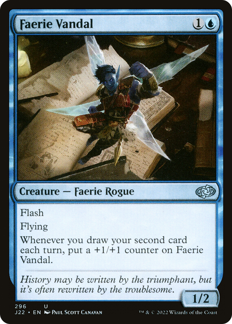 Faerie Vandal [Jumpstart 2022] MTG Single Magic: The Gathering    | Red Claw Gaming