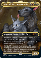 Rin and Seri, Inseparable (1508) // Rin and Seri, Inseparable [Secret Lair Commander Deck: Raining Cats and Dogs] MTG Single Magic: The Gathering    | Red Claw Gaming