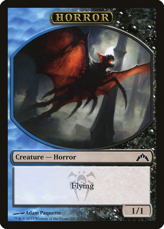 Horror Token [Gatecrash Tokens] MTG Single Magic: The Gathering    | Red Claw Gaming